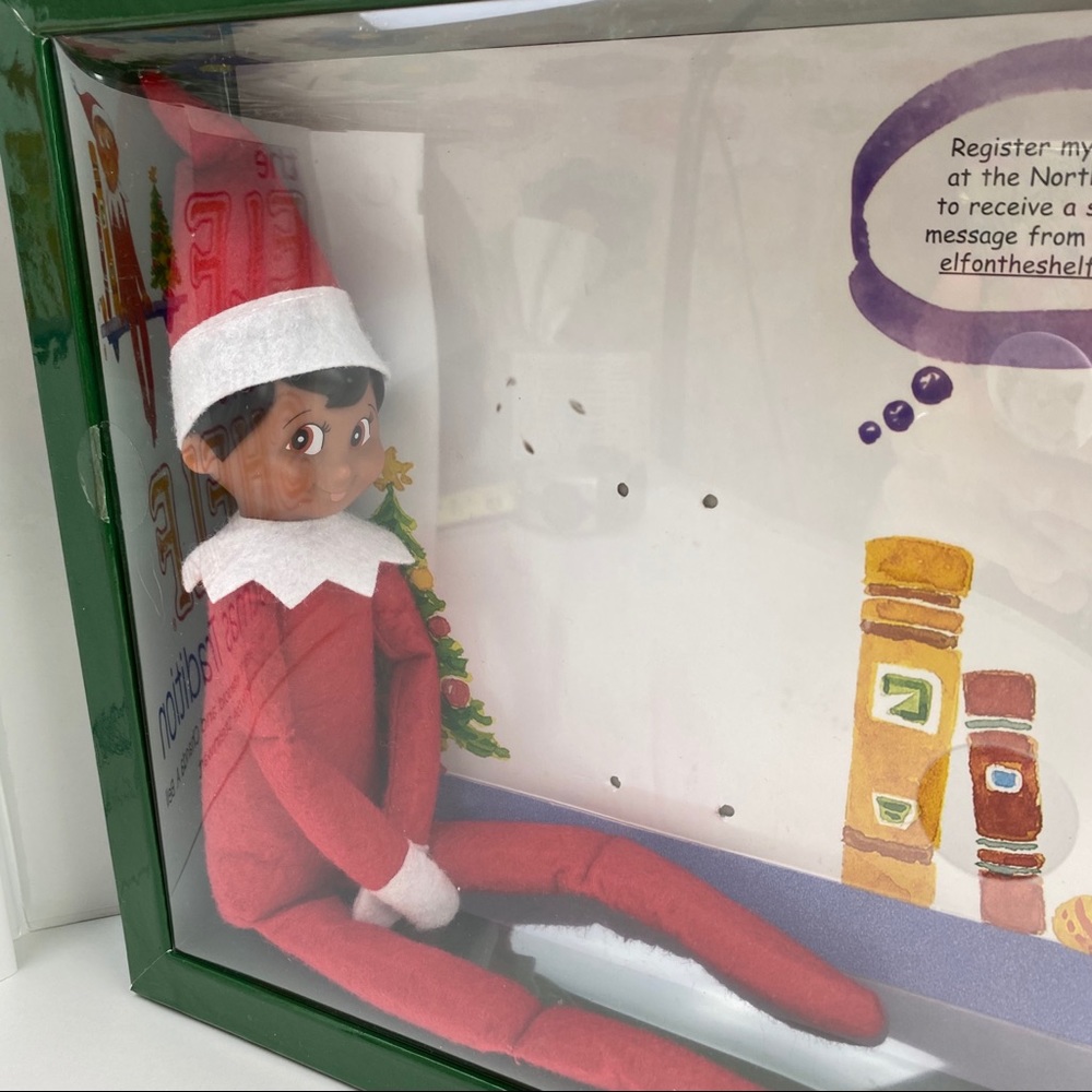 Elf on the Shelf Open Box Set of Boy Doll and Book - Picture 8 of 16